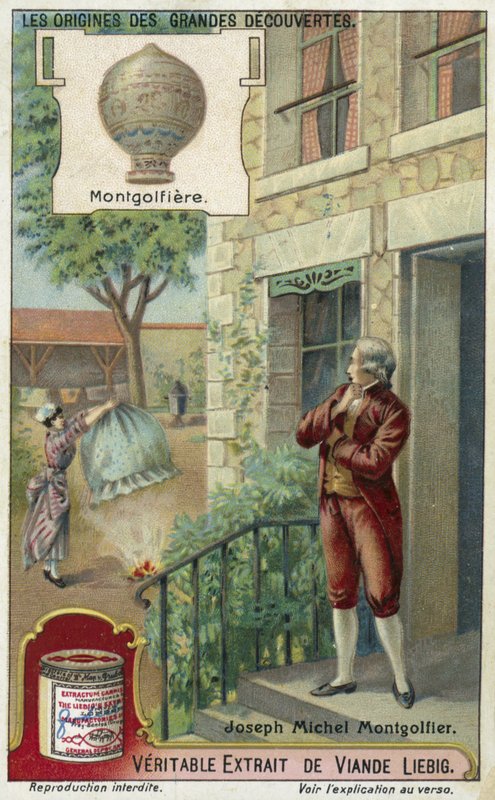 Joseph Montgolfier og luftballongen av European School