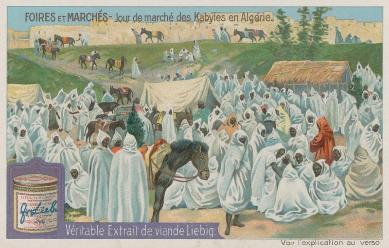 Kabyle Market Day i Algerie av European School