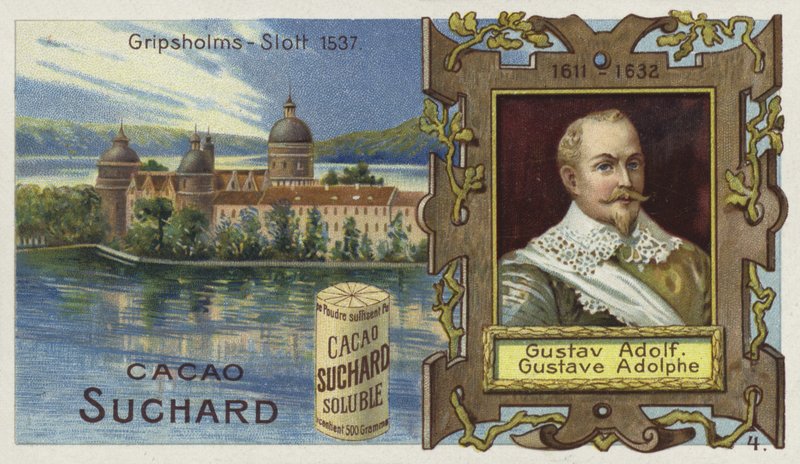 Kong Gustavus Adolphus av Sverige, og Gripsholm slott, Mariefred av European School
