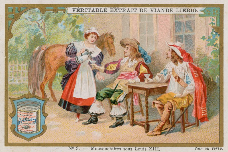 Kong Louis XIII musketerer av European School