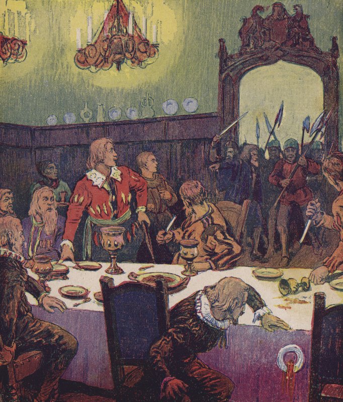 Klaus Störtebeker (farge litho) av European School