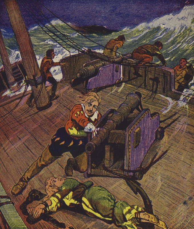 Klaus Störtebeker (farge litho) av European School