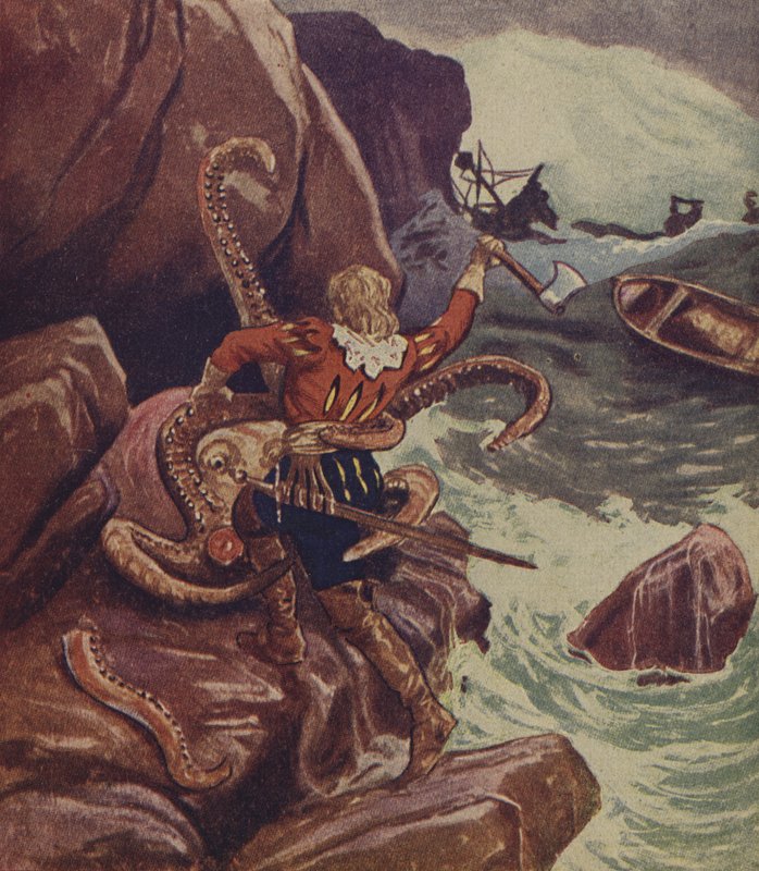 Klaus Störtebeker (farge litho) av European School