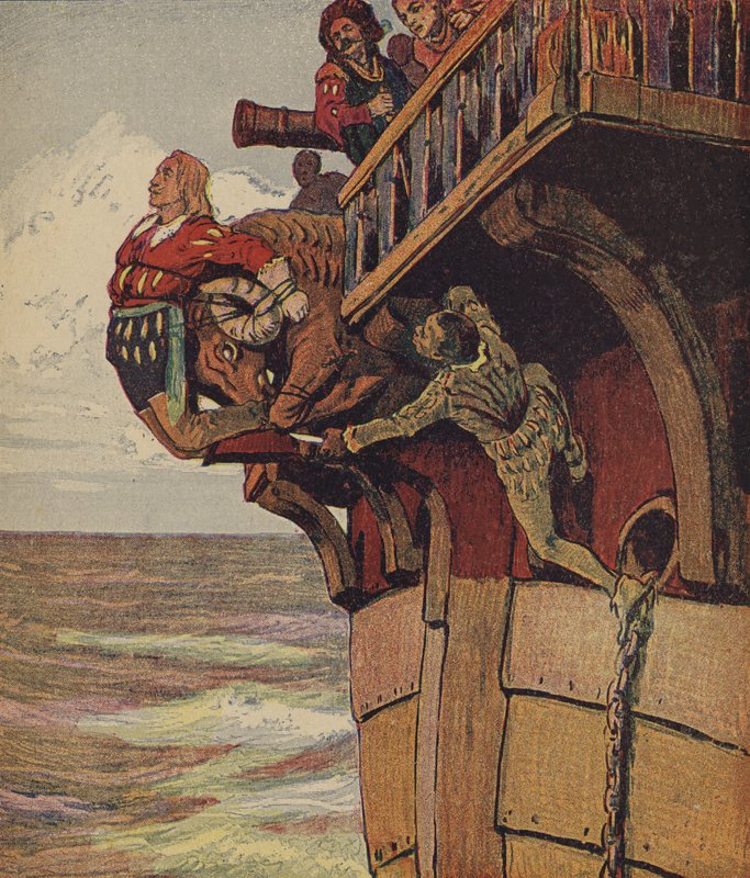 Klaus Störtebeker (farge litho) av European School