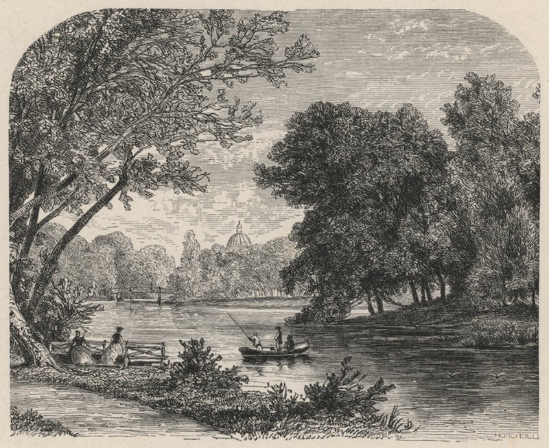 The Wood at Haag (gravering) av European School