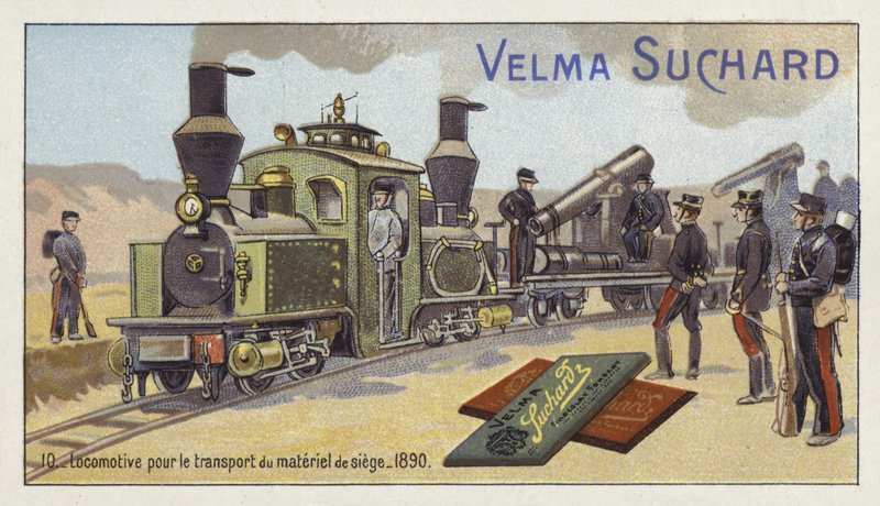 Lokomotiv for transport av beleiringsvåpen, 1890 av European School