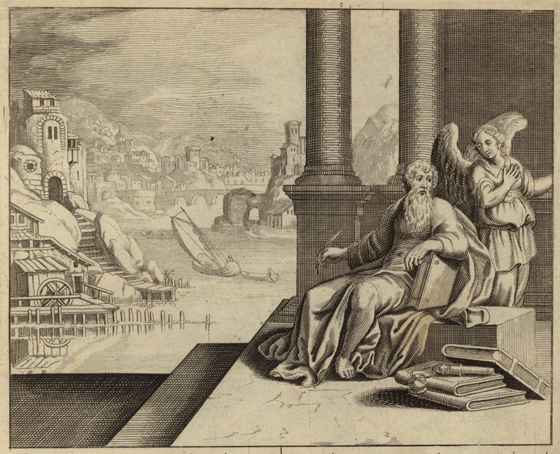 Apostelen Matteus (gravering) av European School