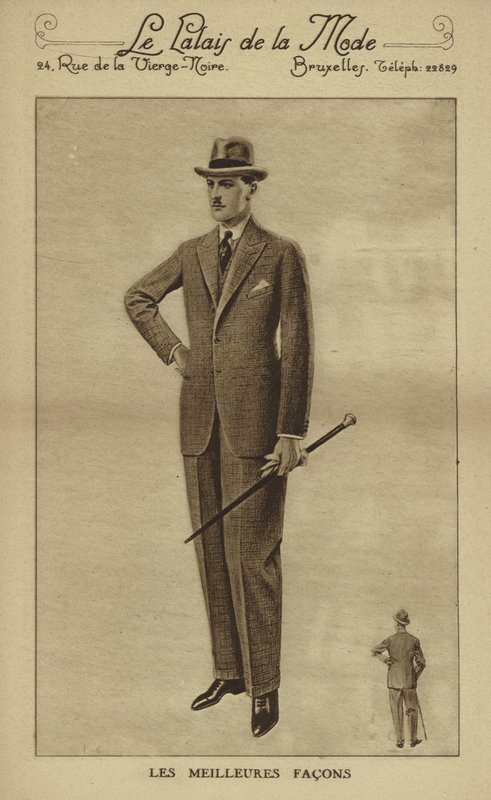 Herremote ca. 1930-tallet (lito) av European School