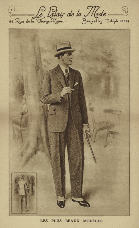 Herremote ca. 1930-tallet (lito) av European School