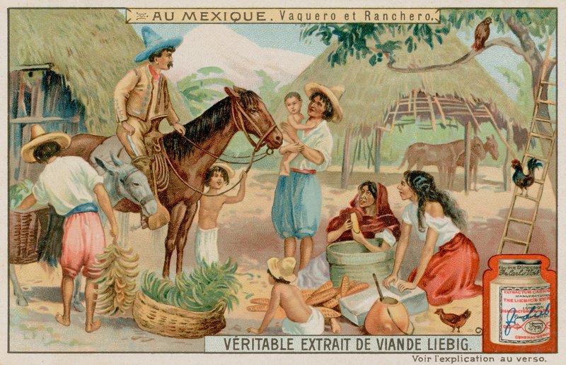 Meksikanske Ranchers og Cowboys av European School