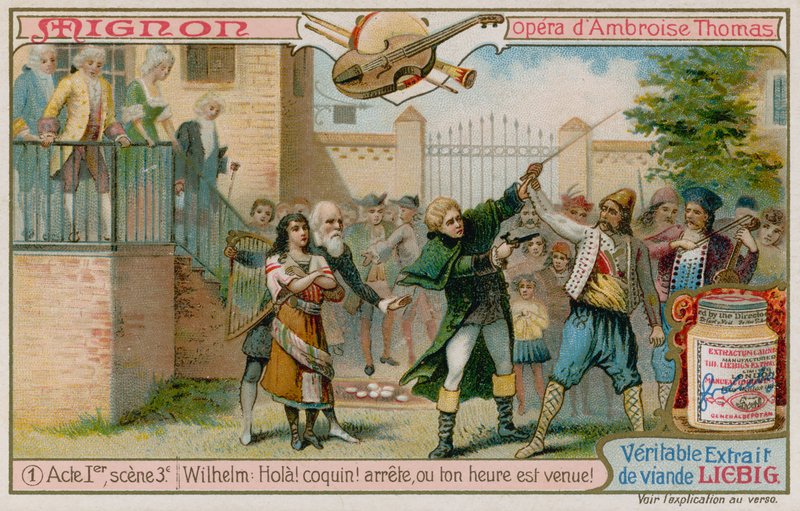 Mignon blir reddet av Wilhelm av European School
