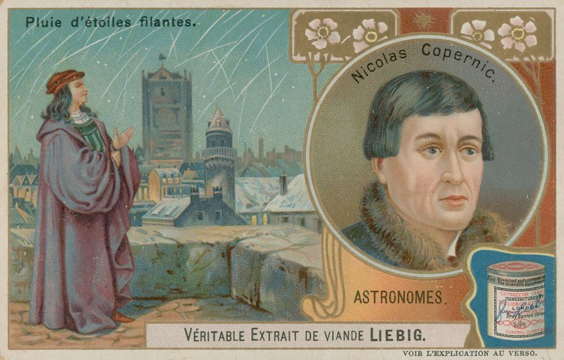 Nicolaus Copernicus og et fall av stjerneskudd av European School