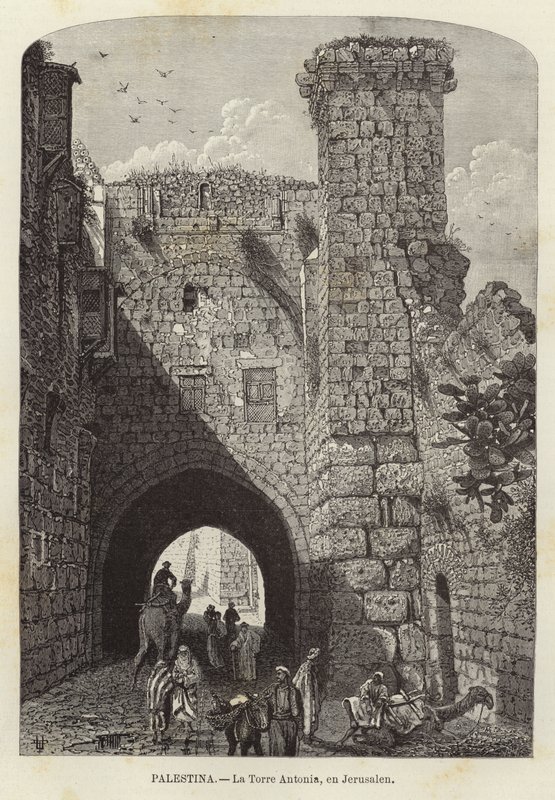 Palestina, Antonia-tårnet, i Jerusalem av European School