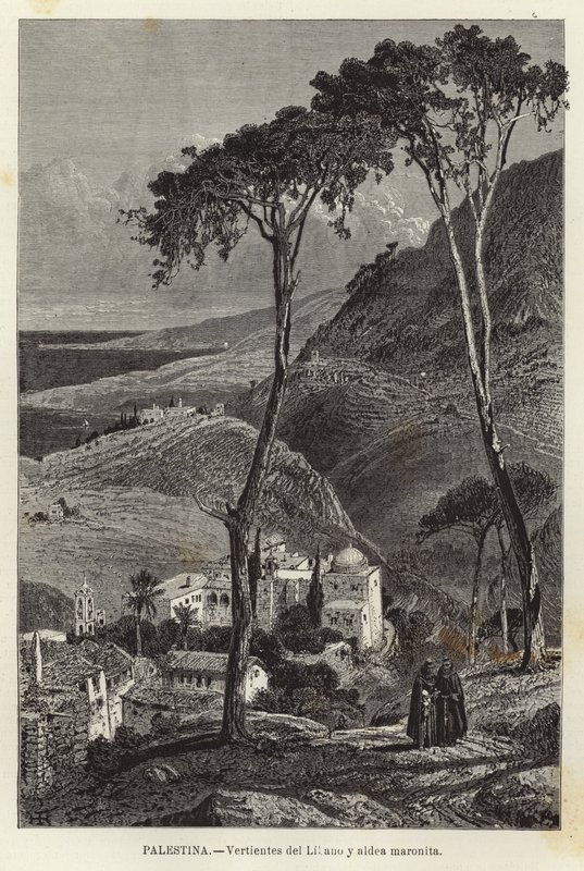 Palestina, Vertientes del Lilano og Maronite-landsbyen av European School