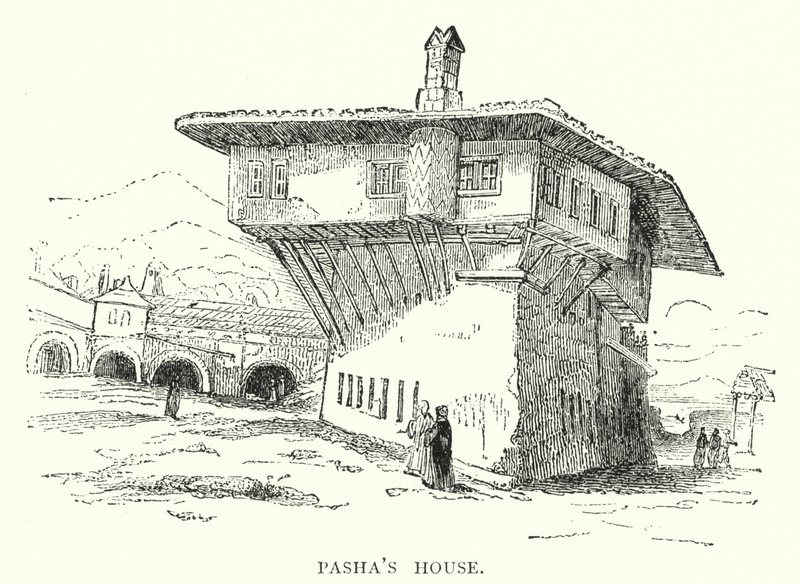 Pashas hus (gravering) av European School