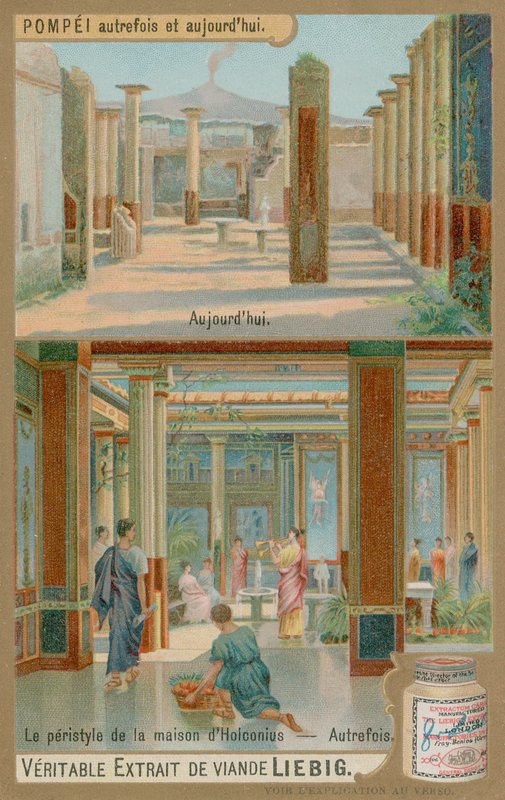 Peristyle (kolonnade) i huset til Holconius av European School