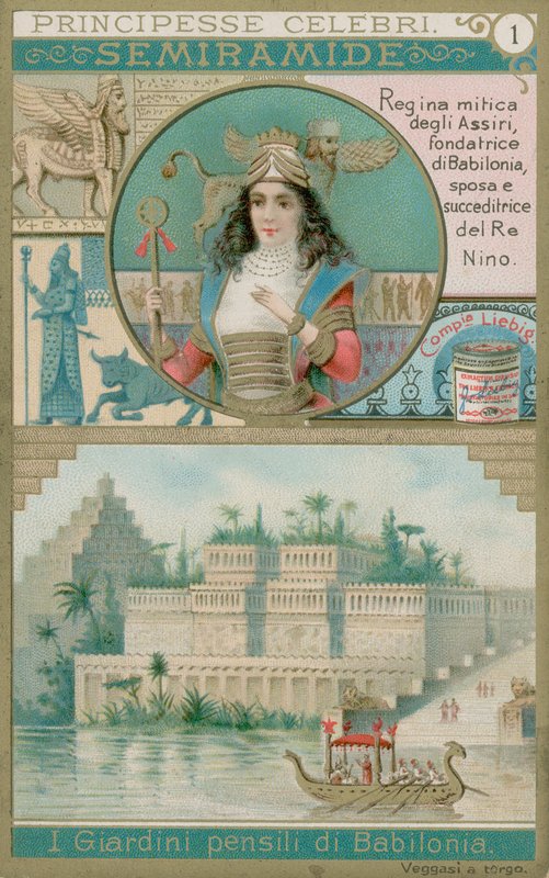 Dronning Semiramide av European School
