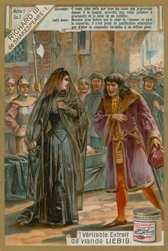 Richard III og Lady Anne av European School