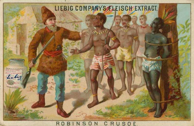 Robinson Crusoe: Capture of a Native av European School