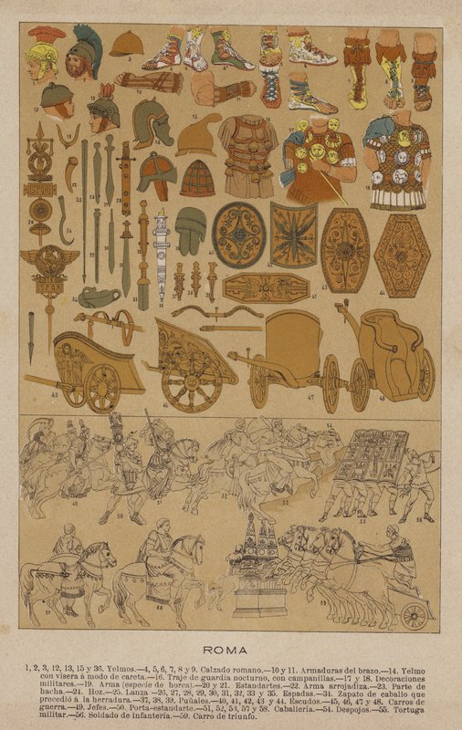 Roma (farge litho) av European School