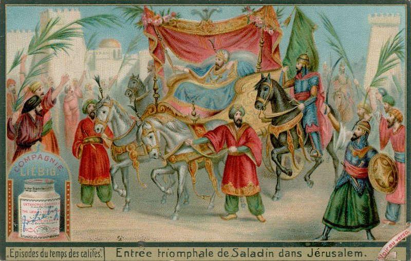 Saladdins inntog i Jerusalem av European School