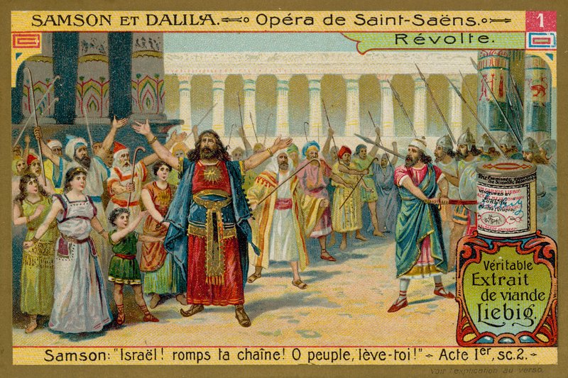 Samson oppfordrer israelittene til å frigjøre seg selv av European School