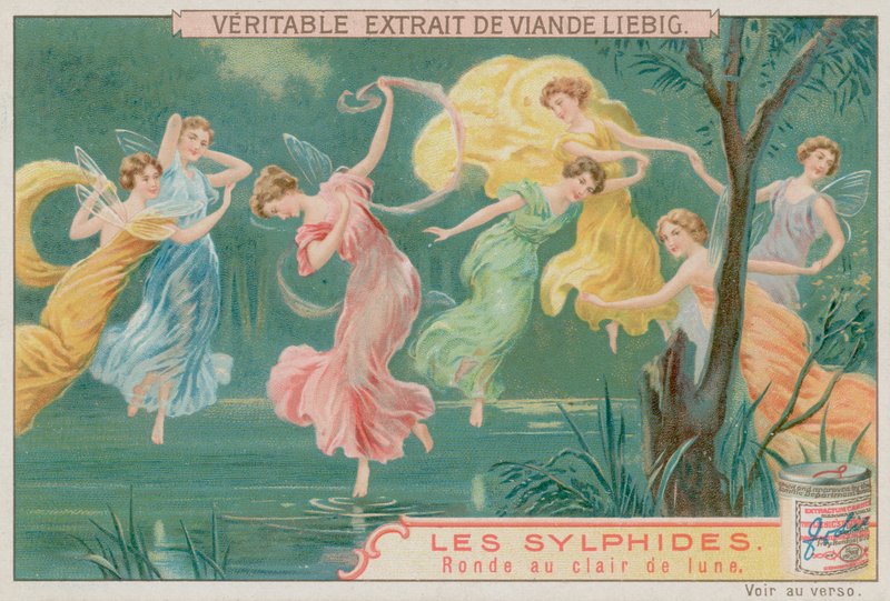 Sylfer som danser i måneskinn av European School