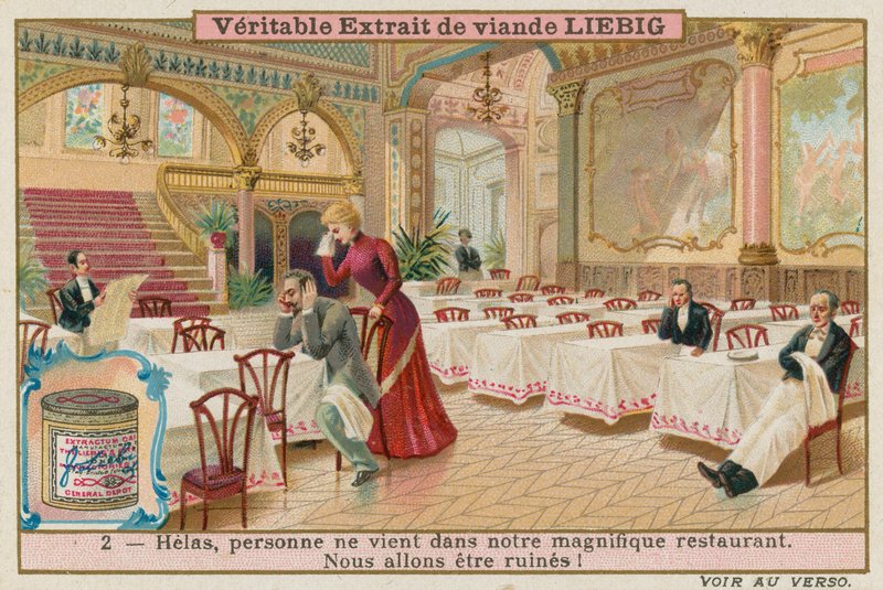 Den tomme restauranten av European School