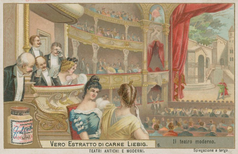 The Modern Theatre (ca 1900) av European School