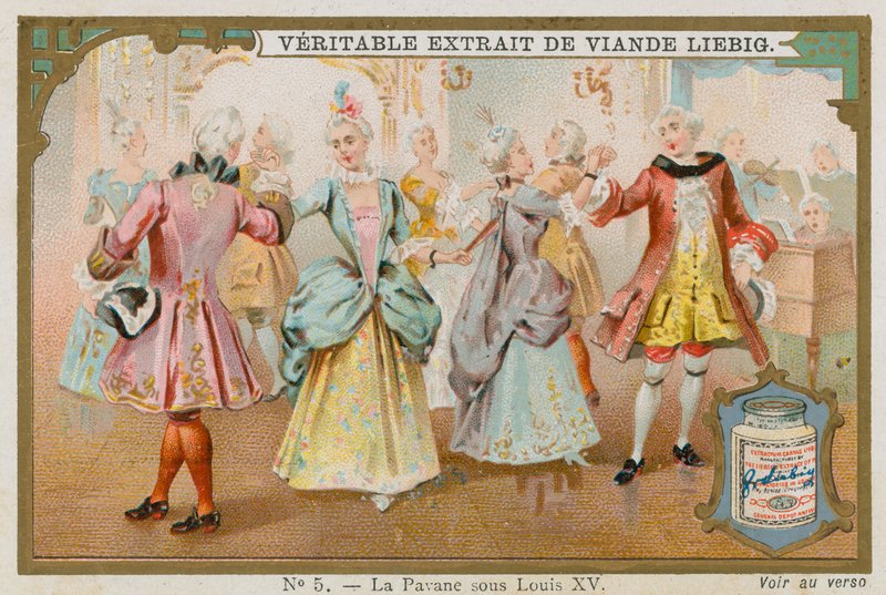 Pavanen under kong Louis XV av European School