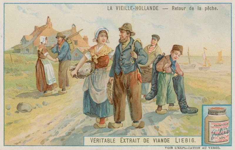 Return of a Fishing Party i Old Holland av European School