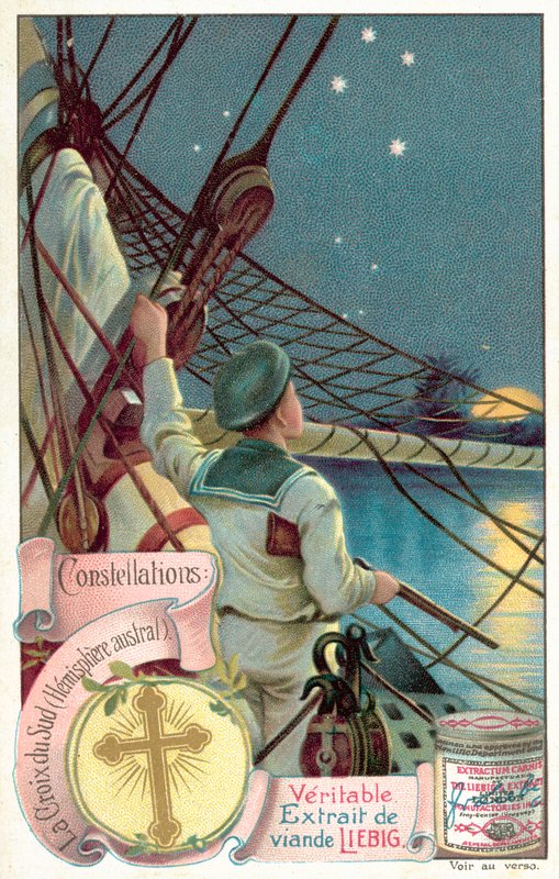 Sørkorset (chromolitho) av European School
