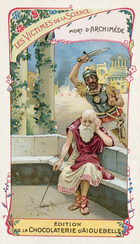 Arkimedes død, ca 212 f.Kr av European School
