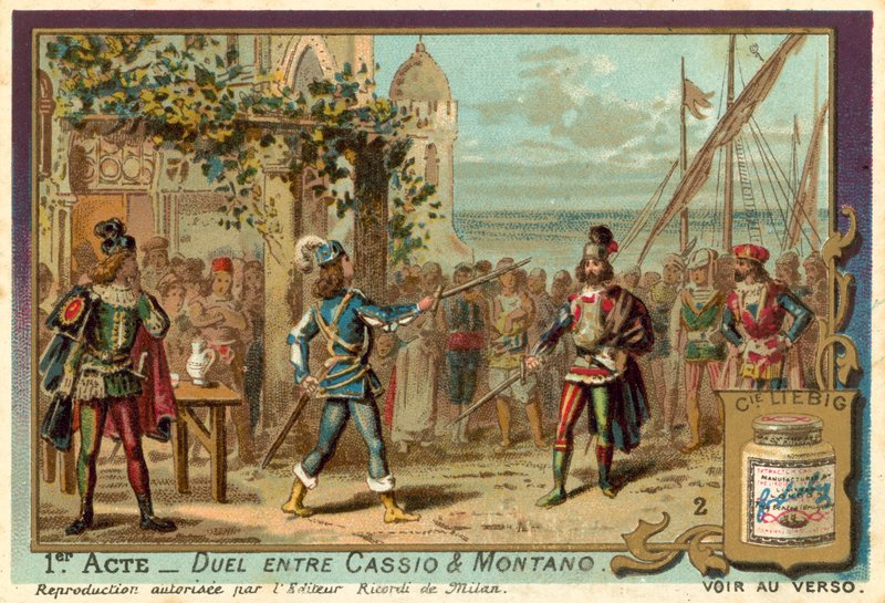 Duellen mellom Cassio og Montano av European School
