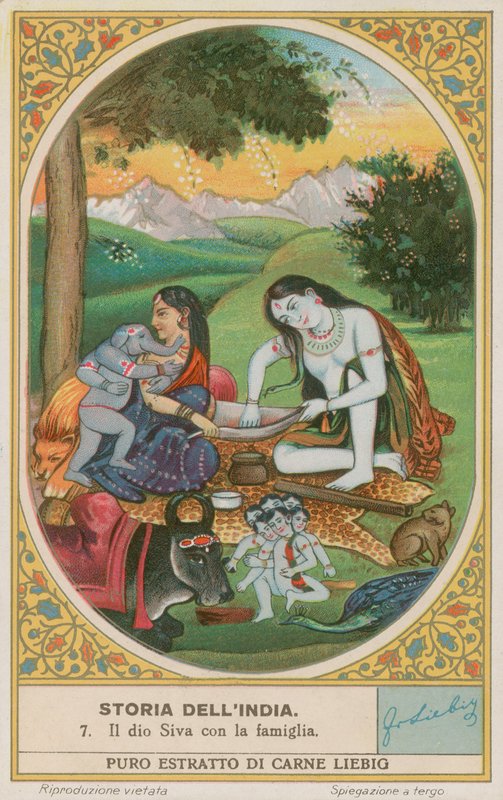 Guden Shiva og hans familie av European School