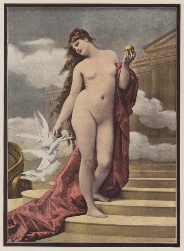 Venus (farge litho) av European School