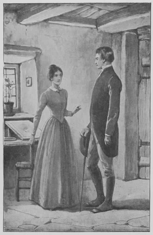 Illustrasjon for Jane Eyre av Charlotte Bronte (litho) av Evelyn Stuart Hardy