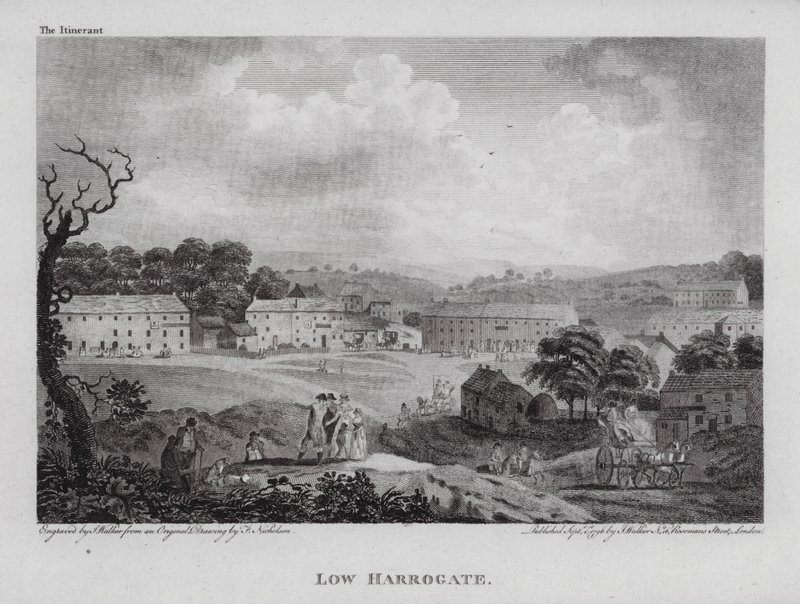 Low Harrogate (gravering) av F. (after) Nicholson