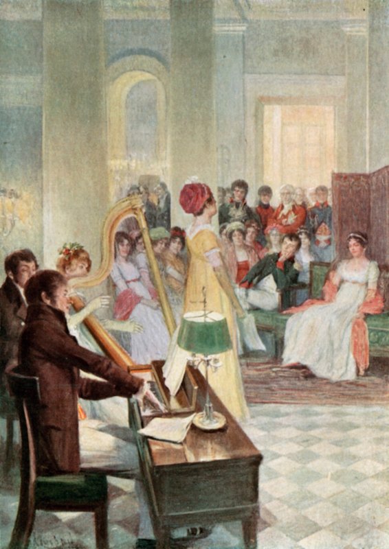En soaré på Malmaison av Felicien baron de Myrbach Rheinfeld
