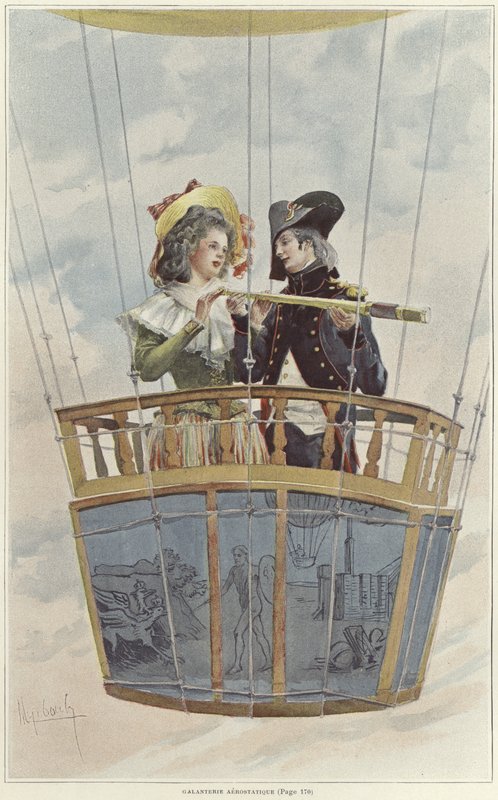 Luftfartsgalanteri av Felicien baron de Myrbach Rheinfeld