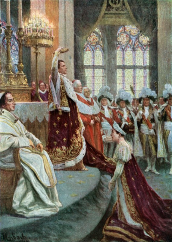 Kroningen i Notre Dame av Felicien baron de Myrbach Rheinfeld