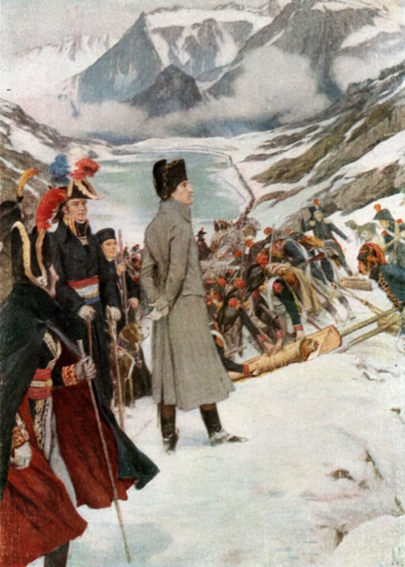 Passasjen til St. Bernard av Felicien baron de Myrbach-Rheinfeld