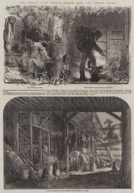 Traktaten med Frankrike, French Rags og French Paper av Felix Thorigny