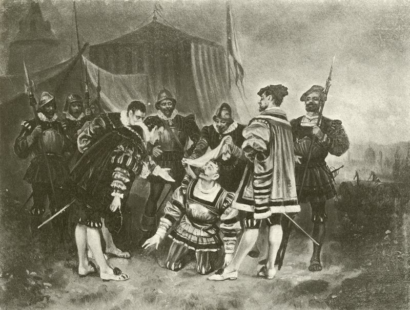 Alt er bra som ender bra. Akt IV-Scene III (gravyr) av Felix Octavius Carr Darley