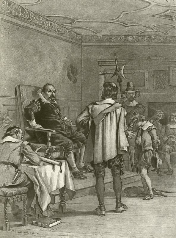 Som du vil. Akt II, Scene VII (gravyr) av Felix Octavius Carr Darley