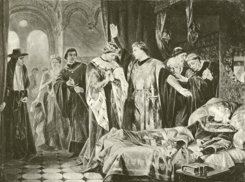Andre del av Henry VI. Akt III - Scene II (dyptrykk) av Felix Octavius Carr Darley