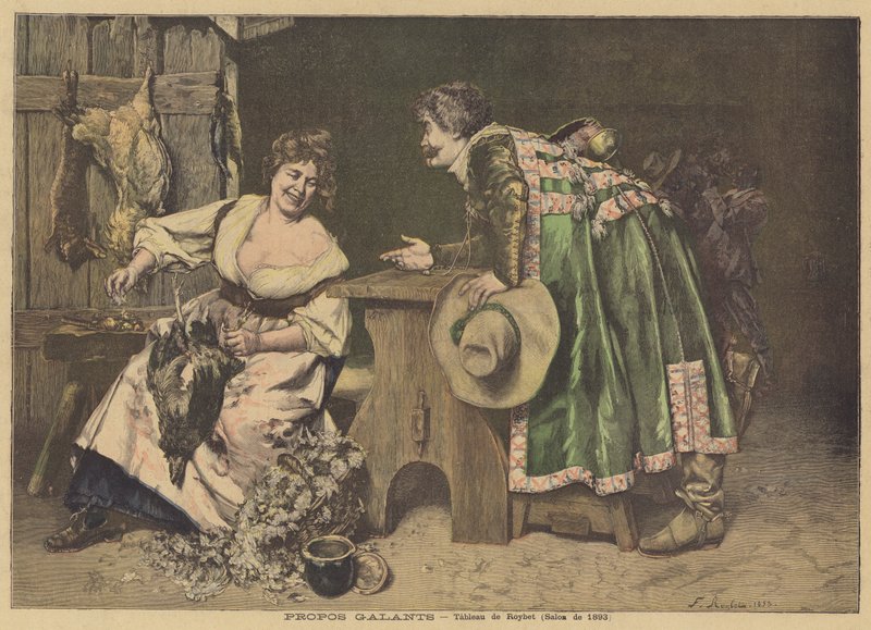 Forslag Galants av Ferdinand Roybet