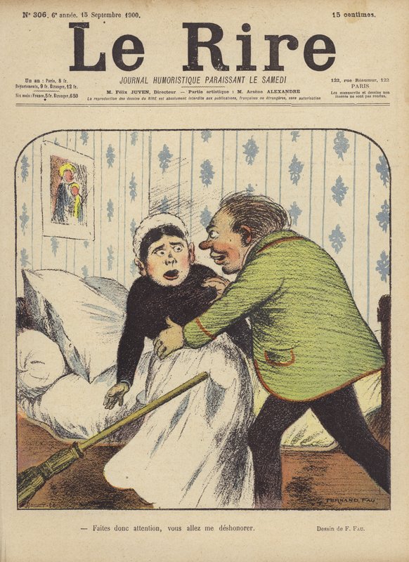 Illustrasjon for Le Rire av Fernand Fau