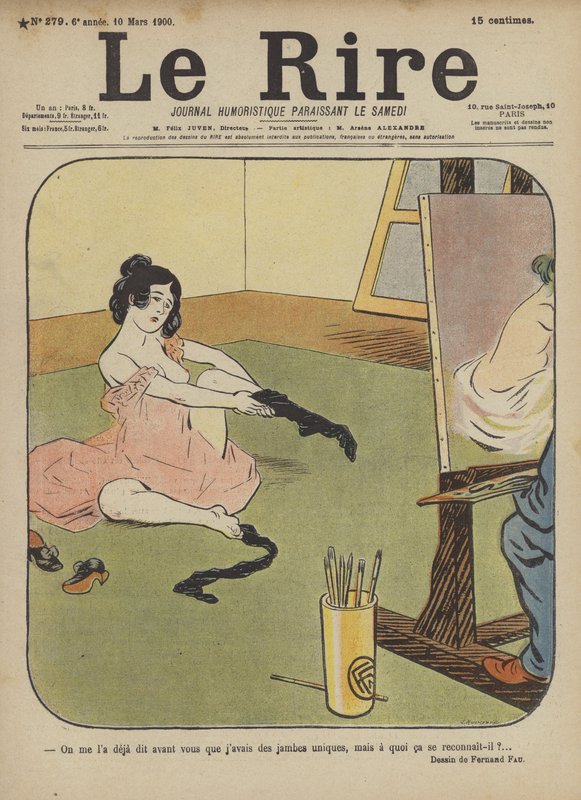 Illustrasjon for Le Rire av Fernand Fau