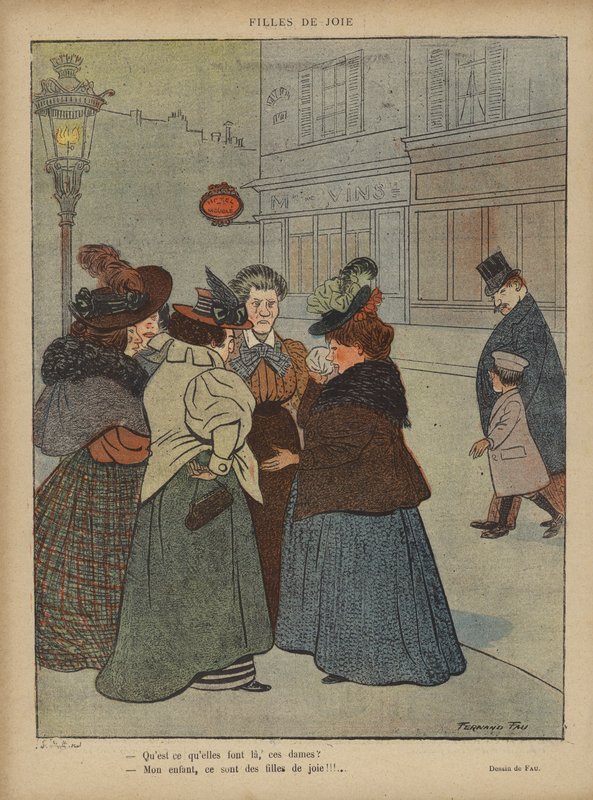Illustrasjon for Le Rire av Fernand Fau